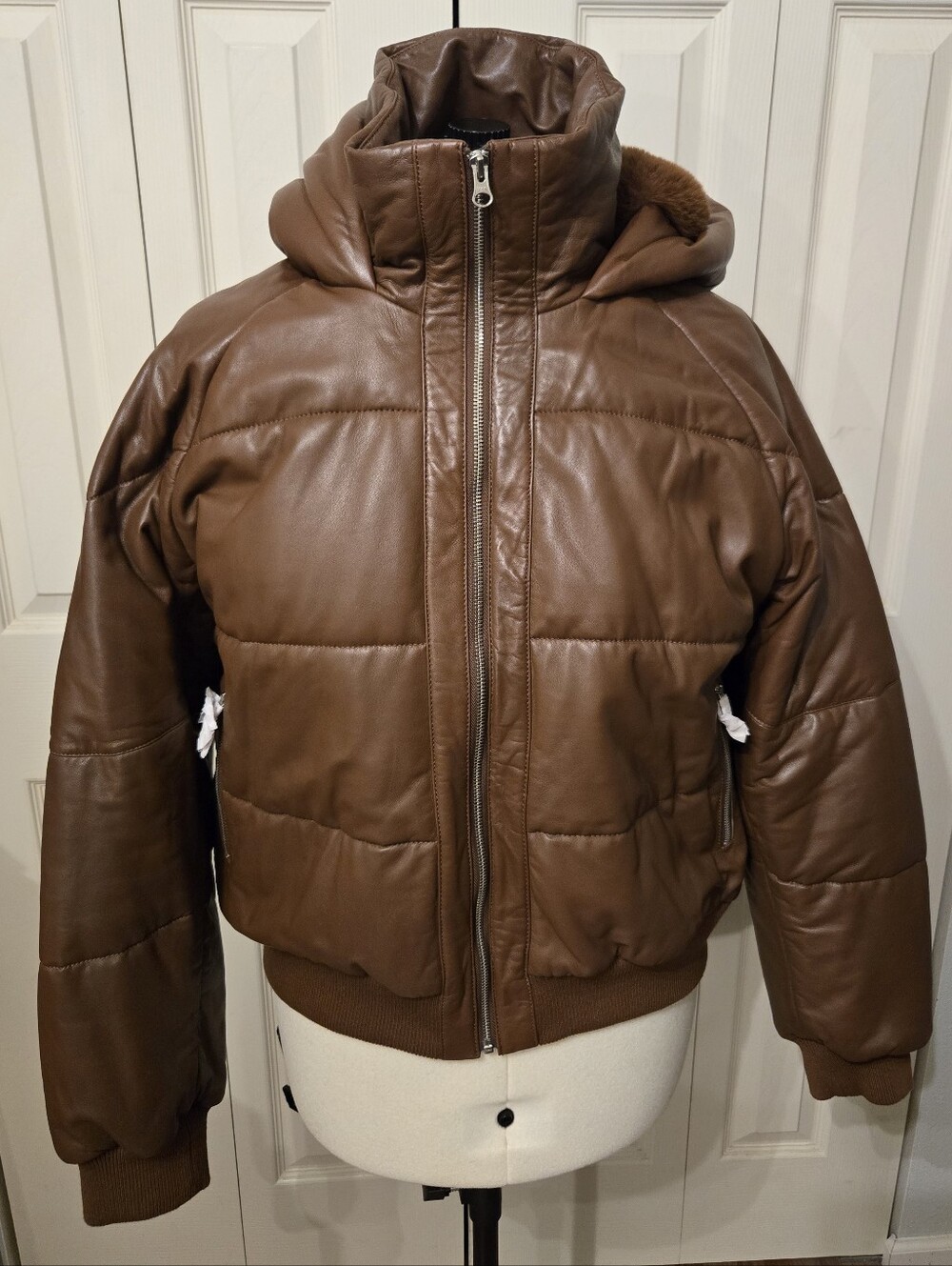 Quince Leather Jacket Size XL